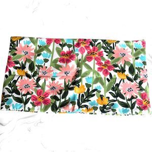 Outdoor Tropical Flower Pillow Covers Rectangle 20" x 12" Waterproof Polyester